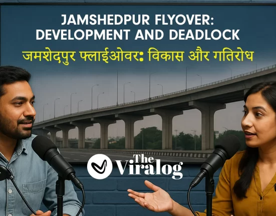 The ongoing Jamshedpur flyover construction has become one of the city's most talked-about infrastructure projects.